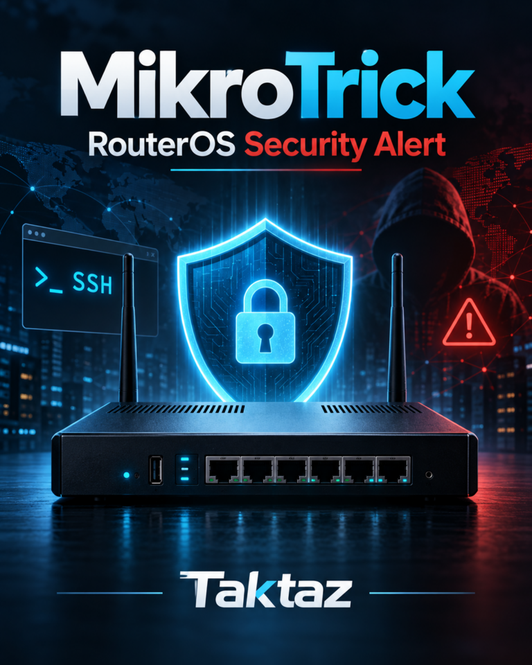 هشدار امنیتی MikroTik RouterOS؛ بررسی زنجیره MikroTrick و راهکارهای مقابله