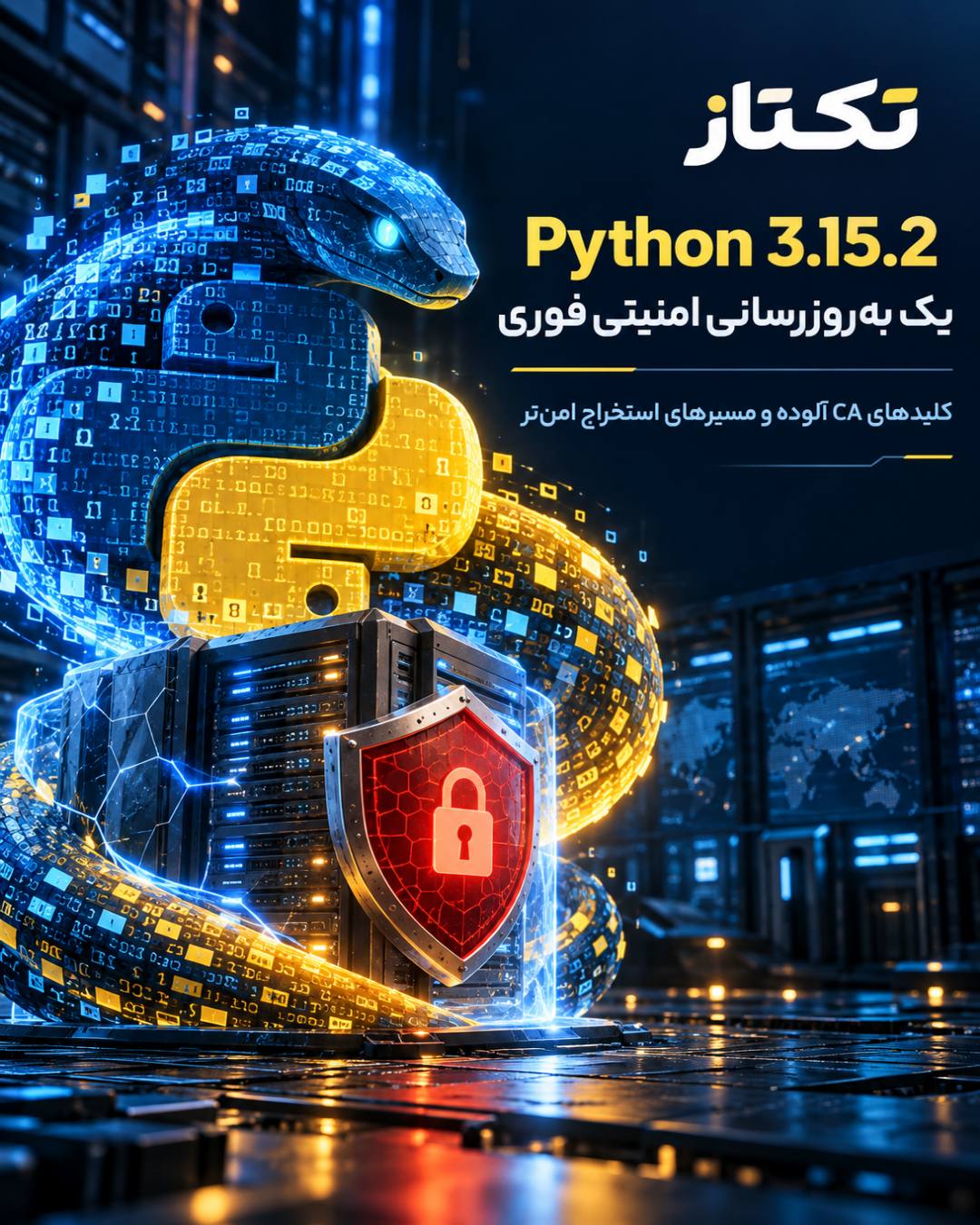امنیت Python 3.15.2؛ بررسی اصلاحات مهم 7 امنیت Python 3.15.2؛ اسلاید 1