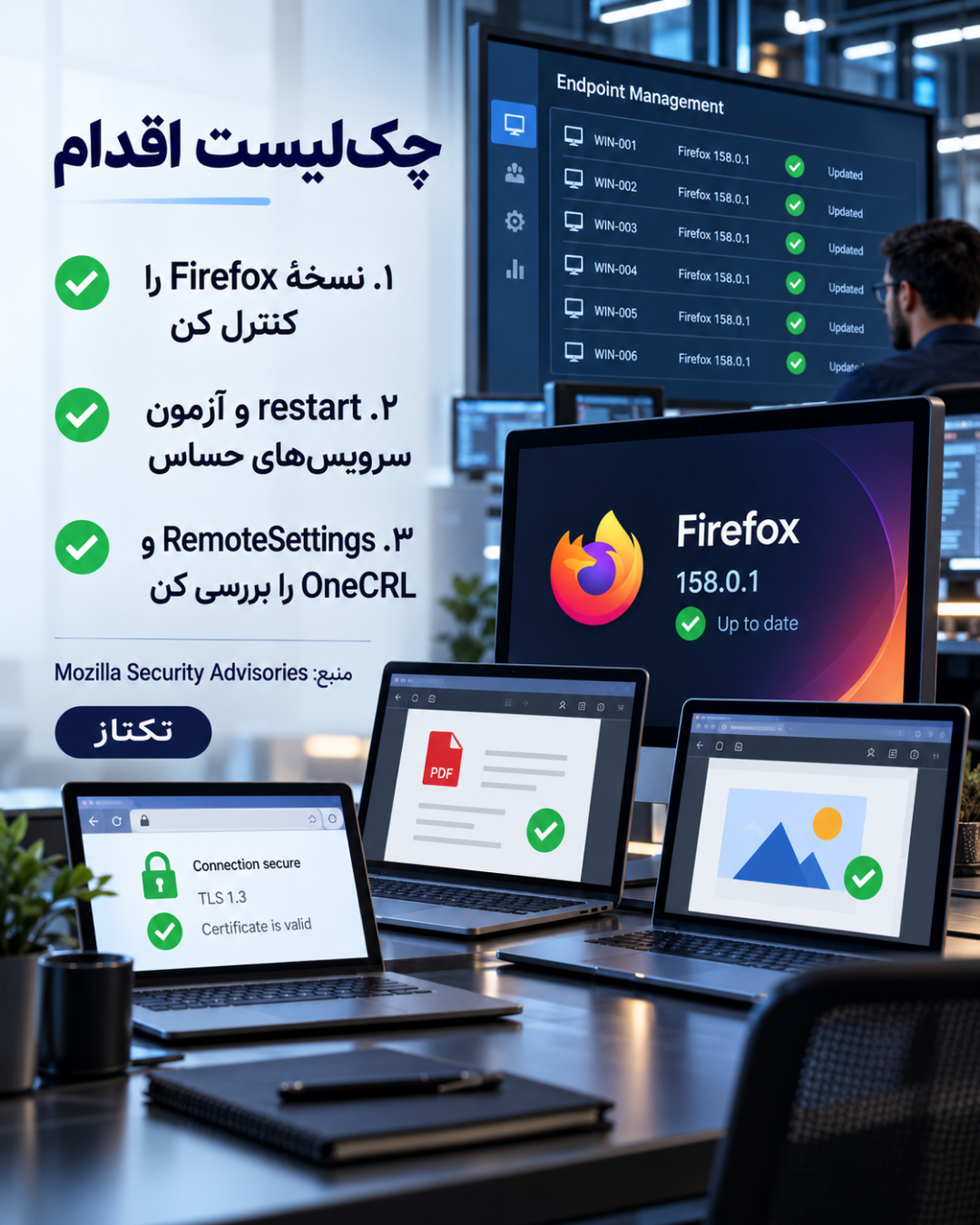 Firefox 158.0.1؛ رفع آسیبپذیریهای امنیتی در 2026 9 Firefox 158.0.1؛ رفع آسیبپذیریهای امنیتی در 2026