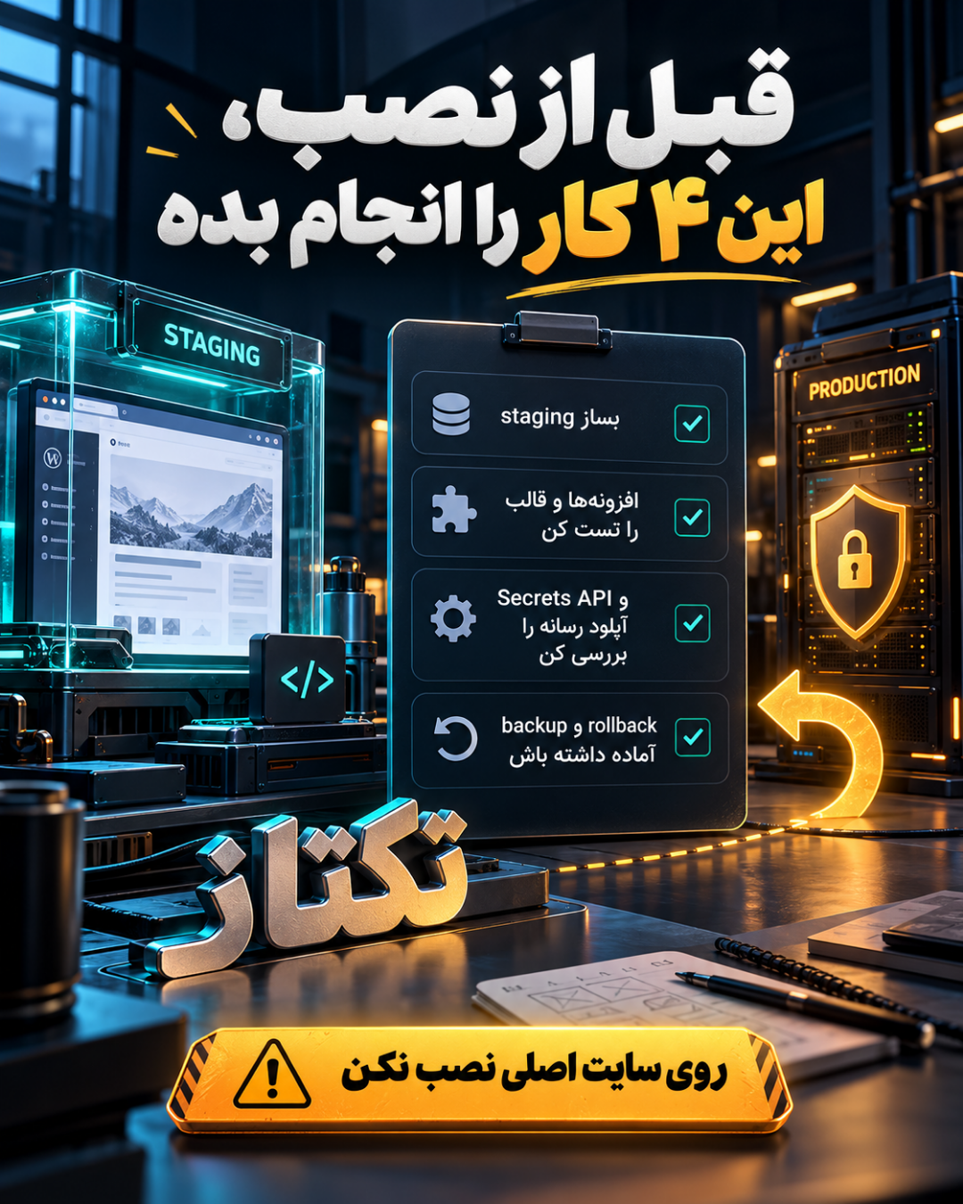 وردپرس ۷.۲ بتا منتشر شد؛ بررسی Secrets API و آپلود سریعتر رسانه 9 اسلاید سوم وردپرس ۷.۲ بتا