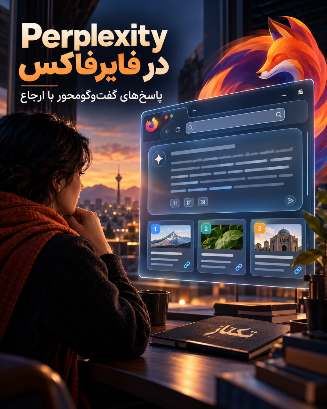 فایرفاکس و جستوجوی تصویری در 2026؛ امکانات و محدودیتها 9 Perplexity در فایرفاکس