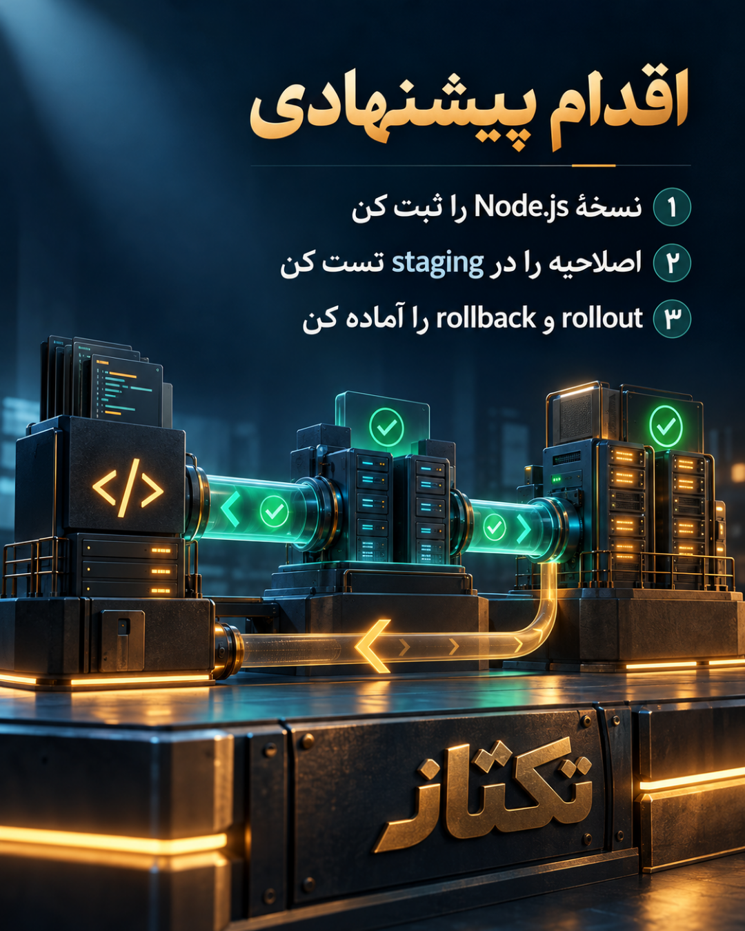 هشدار امنیتی Node.js؛ آماده‌سازی برای اصلاحیه ۲۱ اکتبر؛ اسلاید سوم
