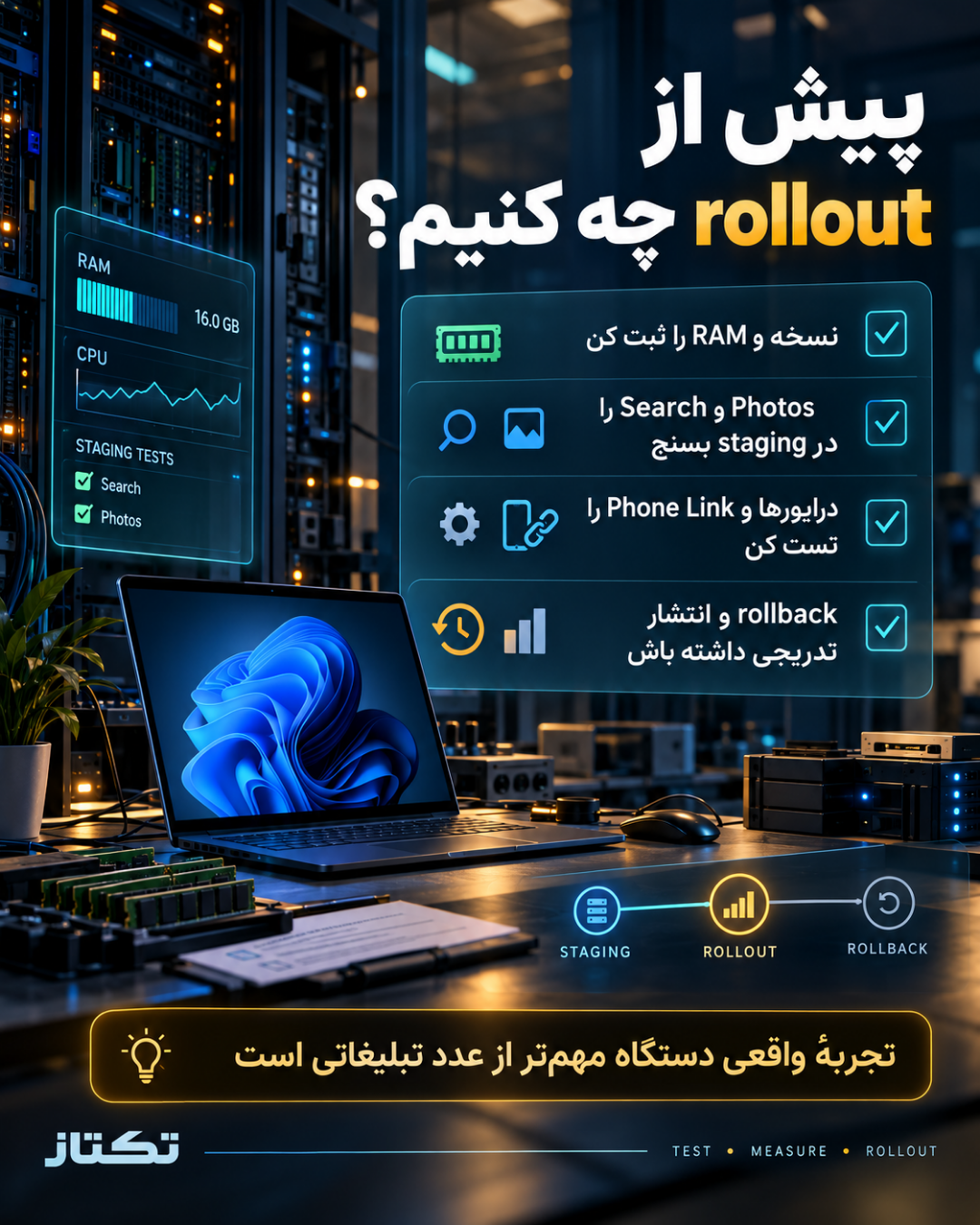 Windows 11؛ تجربه‌ای سریع‌تر و کاربردی‌تر - اسلاید ۳